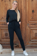 Alma Byxor (Fleece) | Svart