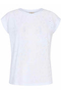 Blond-T-Blomma | Briljant Vit