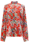 Hope Ls Skjorta | Röd Paisley