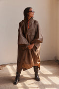 Regnponcho | Brun