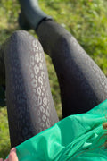 Riley Leo Leggings | Svart