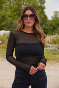 Nola Mesh | Svart prick