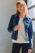 Molly Jacka | Mörkblå Denim