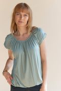 Daisy Bubble T-shirt | Mineralgrön