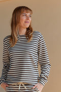 Tini Randig Sweatshirt | C Hot Fudge Kombination