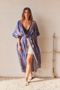 Kauai Kimono | Marinblå hudfärgad