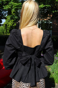 Amber Ls Blus | Svart