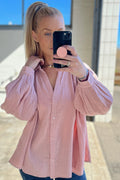Soluppgångsskjorta | Rosa