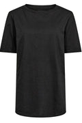 Ulle SS Lång T-shirt | Svart