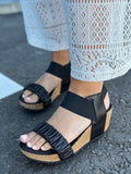 The Moments Sandaler med Kilklack | Svart