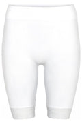 Långa shorts med spets | Vita