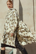 Poncho med ärmar Rain221Spp | Leopard