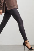Mönstrade leggings | Svarta