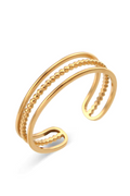 Enkel bubbelring | Guld