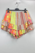 Ljusa volangshorts 9431 | Orange