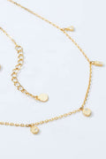 Halsband med förhöjd kant | Guld