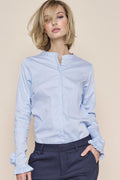 Mattie Sustainable Shirt | Ljusblå
