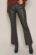 Ashley Coated Pant Ankle | Ankel Svart
