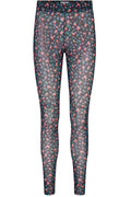 Nilla Leggings | Röd Blå Blomma