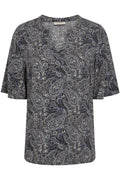 Suralda Blus | Pirat Svart Infinity