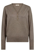Katie Pullover 204447 | Desert Taupe Melange