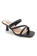 Kitten Heels med remmar | Svart